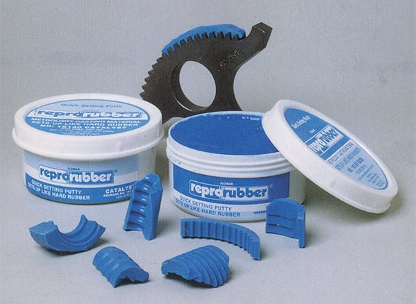 Quick setting putty for mould making and checking